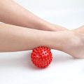 Miniatyrbild 4 av 5: PVC Jordnötsformad Spikig Massageboll Fasciaboll för Utomhus- och Inomhus Träningsövningar