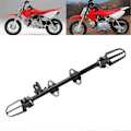 Miniatyrbilde 4 av 5: 2024 Fotpinner Monteringsbrakett Stål Legering Svart Erstatning for CRF50 50cc 70cc 110cc 125cc Pit Bikes