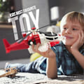 Miniatyrbild 4 av 5: Helikopterleksaker för pojkar, flickor, småbarn - Flygplansleksaksset med realistiska ljus och ljud, Rolig helikopterleksak för barn