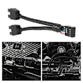 Miniatyrbillede 2 af 4: Usb 2.0 Internt Bundkort Header Kabel Usb 2.0 9pin Hun Til Han Kabel