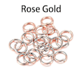 Pikkukuva 2 / 4: 200 kpl/erä 4 5 6 8 10 mm hyppyrenkaita avorenkaita liittimiä tee-se-itse korujen löytämiseen ja valmistukseen Red Copper 10mm