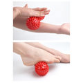 Miniatyrbild 5 av 5: PVC Jordnötsformad Spikig Massageboll Fasciaboll för Utomhus- och Inomhus Träningsövningar