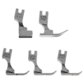 Miniatyrbillede 1 af 3: 5 stk. trykfødder til Juki industriel symaskine S518ns P36ln P36n P351 P363 (sølv)