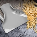 Miniatyrbillede 4 af 5: Plastisk Chipskovl Pommes Frites Spatel Loader Spatel Højre Håndtag