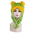 Miniatyrbilde 1 av 2: Plush Dyr Huer En Størrelse Caps Polyester Med Fleece Fôr Frog