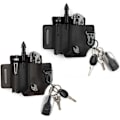 Miniatyrbild 5 av 5: Multifunktionellt bältesfodral, läder Edc-organisatör för män, Leatherman-fodral med pennhållare, nyckelhållare, ficklampa, läder Edc-fodral (br