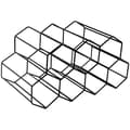 Pikkukuva 1 / 6: Buruis 9 Pullon Metallista Viiniteline, Penkittömän Seisova Viiniteline