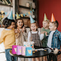 Miniatyrbilde 4 av 6: Gaveposer til Fest 10 stk Papirgaveposer til Barnfest, Papirposer med Håndtak, Små Gaveposer Ideelle til Bursdag, Bryllup, Babyshower, Jentefest Light Blue 10 count
