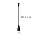 Pikkukuva 4 / 5: 1,5 m / 4,9 jalkaa USB 5-nastainen latauskaapeli Texas Instruments TI-84 Plus CE TI-Nspire TI Nspire CX TI Nspire CX CAS MP3 GPS:lle