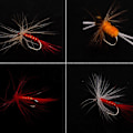 Miniatyrbilde 5 av 5: 40/72/100/120 stk Fluestang Fiske Agnsfisk Kunstig Insekt Agnsfisk Tørr Fluestang Fiske Agnsfisk 100 Pcs