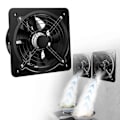 Miniatyrbillede 2 af 5: 4 tommer Industriel Ventilation Udsuger Luftblæser Aksial Ventilator