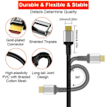 Miniatyrbillede 9 af 10: HDMI-kompatible kabler 2.1 48 Gbps 8K Ultra High Speed ​​flettet kabel, 4K @ 120Hz, 8K @ 60Hz, HDCP 2.2 & 2.3, HDR 10 2M