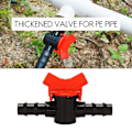 Miniatyrbilde 2 av 5: 10 stk. En Faucet PE Slangeventil Irrigat Rørventil S En Ing 16
