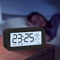 Miniatyrbild 2 av 5: Digital Elektronisk Klocka LED-Display Elektronisk Klocka Stereo Digital Display Snooze Väckarklocka 12/24H Byt Nedräkningstid NUO0430 Black