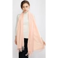 Miniatyrbilde 4 av 5: Dame Skjerf Pashmina Sjal og Wraps for Bryllup Skjerf for Kvinner Vinter Pink
