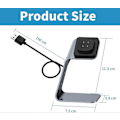 Pikkukuva 2 / 5: Latausalusta Fitbit Sense/Sense 2/Versa 3/Versa 4 -kelloille