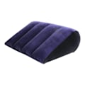 Miniatyrbilde 4 av 5: 2 stk./sett Lilla Oppblåsbar Pute Midjepute 85cm Lang Rund Pute + 38cm Kilepute, Posisjoneringshjelp Putepute Bolster for Par