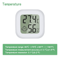 Miniatyrbillede 3 af 4: Mini LCD Termometer Hygrometer Digital Indendørs Temperatur Fugtighed