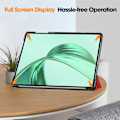 Miniatyrbild 4 av 5: For Honor Pad X8a Fodral Anti-Drop Läder Stativ Tabletskydd Red