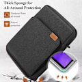 Miniatyrbilde 3 av 5: Rosa Messenger Laptop Bag for MacBook Air Pro M1 M2 iPad 9