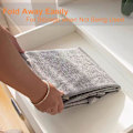 Miniatyrbilde 6 av 7: Klær Oppbevaringspose Dyne Oppbevaringsposer King Size Oppbevaringsposer for Dyner Klær Quilt Tepper Sengetøy Dyneposer Under Sengen Oppbevaringsposer med Glidelåser Grey 75L*6PCS