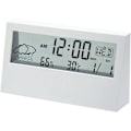 Miniatyrbild 1 av 7: Digital inomhusklocka termometer väckarklocka LCD veckodag lättläst kalenderpåminnelser hem väderövervakning