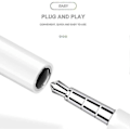 Pikkukuva 3 / 3: 2 kpl - Apple Lightning - 3,5 mm kuulokeliitäntäadapteri, Aux-äänikuulokkeet/kuulokeliitäntä, stereokaapeli iPhone 7/7 Plus/8/8 Plus/X/XS -puhelimille