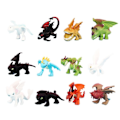 Miniatyrbilde 1 av 5: 12 stk/sett How to Train Your Dragon Actionfigurer Tannlaus Lys Natt Fury Mini Modell Figur Dukker Leker for Barn Gutter Jenter Gave Samling