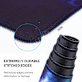 Miniatyrbillede 6 af 7: Gaming Mousepad, Udvidet Mousepad 800 x 400 mm, Computer Tastatur Mouse Mat Desk Pad med Skridsikker Gummibund og Syet Kant til Gaming Arbejde Colorful Aurora XXL