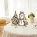 Miniatyrbild 3 av 8: DIY Snögubbe Diamantmålning Kit | Julbord Dekoration | Set B B