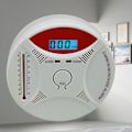 Miniatyrbilde 4 av 4: CDQ 2 i 1 karbonmonoksiddetektor Hvit VitCDQ