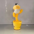 Miniatyrbillede 1 af 2: Dansende kaktus der gentager hvad du siger, syngende kaktus indspilningslegetøj up to duck