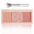 CDQ Blushers för kinder, 3 i 1 färg Matt Face Blush Make Up Powder
