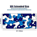 Miniatyrbillede 2 af 5: Kraken Keyboards XXL Gaming Mousepad - Professionel Artisan Mousepad - Gaming Desk Mat - 36\" X 16\" Udvidet Mousepad (is)