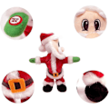 Miniatyrbild 2 av 4: Twerking tomte - [engelsk låt] Twisted Hip, sjungande och dansande elektrisk leksak, Twisted Hip tomtefigur Jul julklapp (jultomte