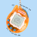 Miniatyrbillede 4 af 5: Elektronisk kæledyrsmaskine, håndholdt virtuel kæledyrsmaskine, spillemaskine, elektronisk legetøj, kæledyrsspillemaskine Transparent powder
