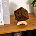 Miniatyrbilde 3 av 5: Fungerende Lemarchands Lament konfigurasjonslås puslespillboks fr?n Brown one size