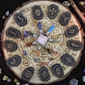 Miniatyrbild 4 av 5: Trä Runor Sten Set Häxor Run Set 14 ST Graverad Rune Symb Svart one size