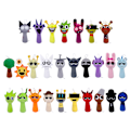 Miniatyrbillede 1 af 2: Xbi - Ny til 2025 Sprunki Plys Rythm Box Plys Legetøjsdukke Powder head (20cm 60g)