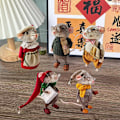 Miniatyrbild 2 av 8: Filtad Mus-Kit Handgjord Filtade Möss Jul Filtade Möss D