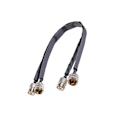 Miniatyrbillede 2 af 5: Vindue/Dør Gennemføring Flad RF Koaksialkabel SO239 UHF Hun til UHF Hun 50 Ohm RF Koax Pigtail