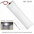 Miniatyrbild 4 av 5: 12/24V bil interi?r tak 72LED takkupol l?tt lastbil husbil LED 12V