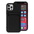 Musta korttipaikallinen korttikotelo Iphone 15 Pro/ProMax/Plus - Musta IPHONE 15