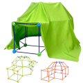Miniatyrbilde 2 av 5: Bygg ditt eget Den Set Kit Lek Bygg Fort Telt