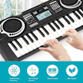 Miniatyrbillede 3 af 5: Elektrisk klaverlegetøj 37 tangenter Keyboard Multi til børn Børnegave