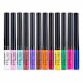 Pikkukuva 1 / 5: Matta flytande eyeliner, högpigmenterad glitter Färgglad långvarig vattentät eyeliner set, 12 färger eyeliner lätt att bära