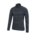 Miniatyrbilde 3 av 5: Mountain Warehouse Herr Alpine Base Layer Top XS-S Blå Blue XS-S zdq