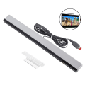 Miniatyrbilde 2 av 5: Sensorbar for Wii, erstatningskabel for infrarød strålesensor for Wii og Wii U-konsoller