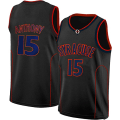 Pikkukuva 2 / 5: College Sports #15 vintage broderad baskettröja för män, 90-tals hiphopkläder svart—S zdq