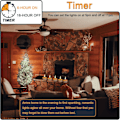 Miniatyrbillede 3 af 5: 12 stk. LED-varmeljus, flammefri lys, der flimrer med timer til julefest, festivaldekoration